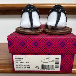 Tory Burch Mini Miller Flat Thong